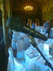 Wireless Microphone for wedding speeches