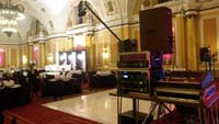 Sound equipment system hire with engineer in cardiff